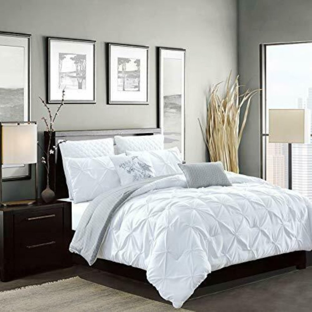 Olivia Gray Olympia 7 Pcs Reversible Comforter Set